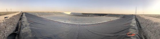 hdpe geomembrane construction method