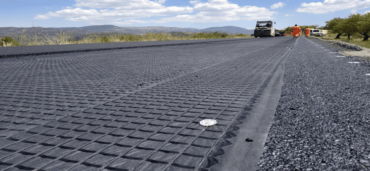 Asphalt Pavement Reinforcement Grid