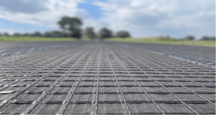 Asphalt Fiberglass Geogrid,