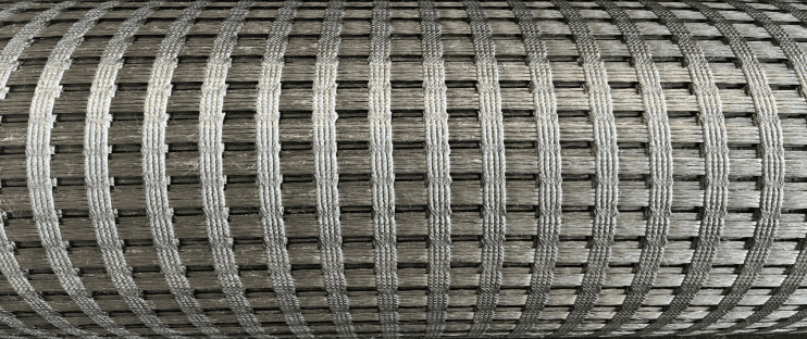 warp knitted polyester geogrid