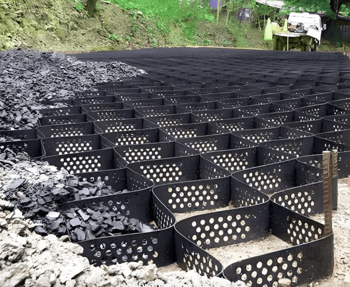 geocell reinforcement for highway embankment stability solutions